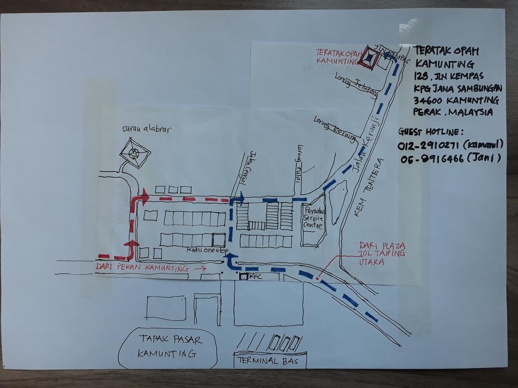 Teratak Opah Kamunting Hotel Tajping Kültér fotó